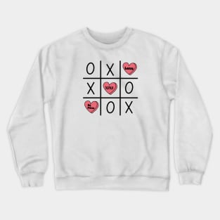 Valentines Day XOXO Be Mine Love Crewneck Sweatshirt